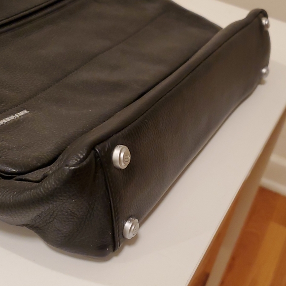 Mandarina Duck 🇮🇹 designer leather briefcase - Picture 3 of 7